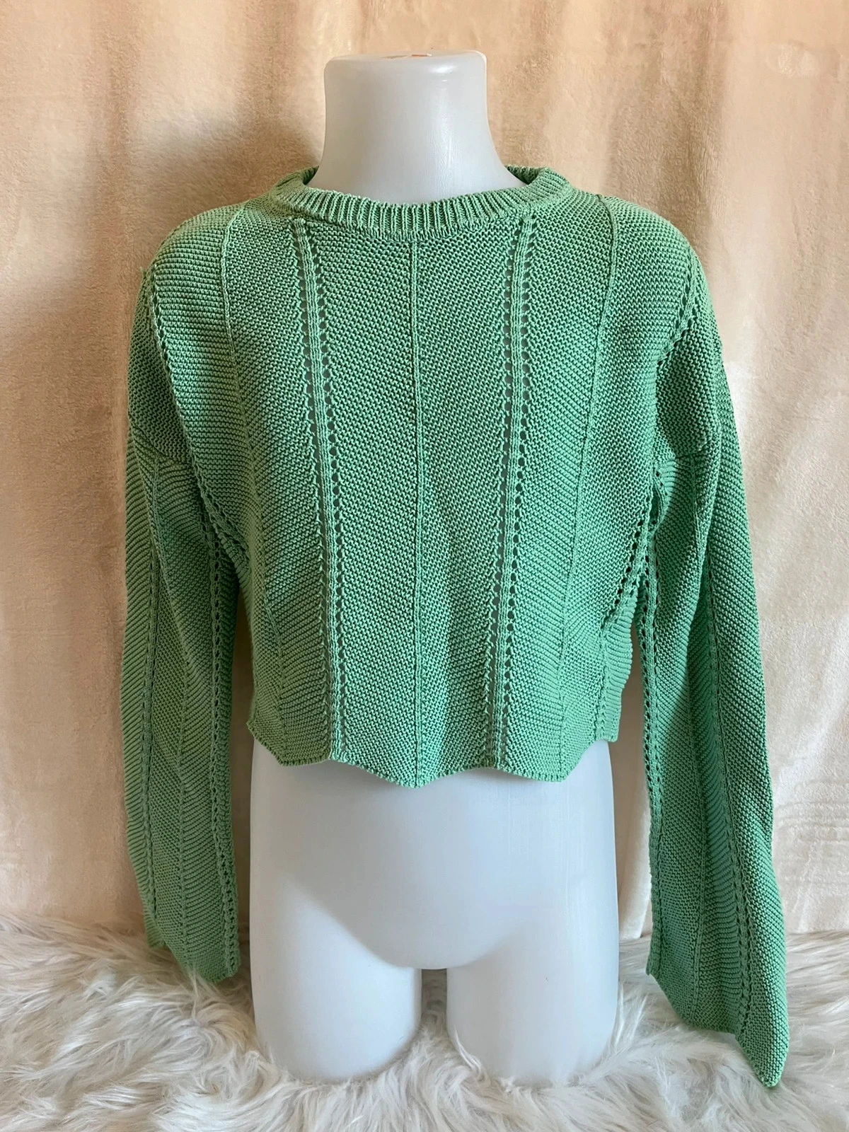 Pull en maille vert Primark 8/9 ans